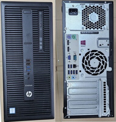 HP EliteDesk 800 G2 PC Core i7 3,4Ghz 6. Gen 240GB SSD 16GB RAM Win 10 Pro