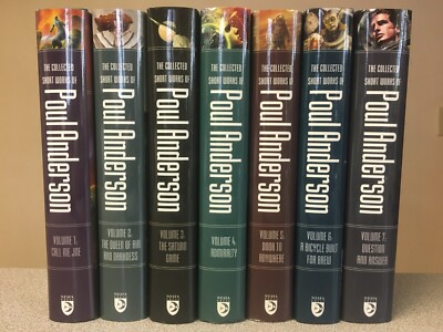 Complete Set: The Short Fiction of Poul Anderson Volumes 1-7, NESFA Press