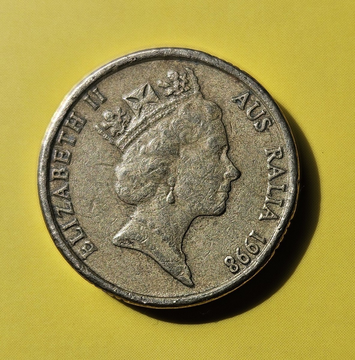 Australian Rare 2 Dollar 1998 RDM Missing The Letter T. | eBay