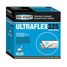 Borde de esquina flexible para paneles de yeso Ultraflex 325 sin capa - rollo de 100' *NUEVO*