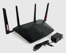 NETGEAR - Nighthawk AX5400 Wi-Fi 6 Router RAX50S - Black - U