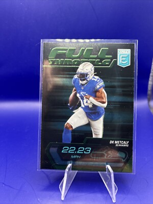 2024 Panini Donruss Elite #2 DK Metcalf Full Throttle Seattle Seahawks