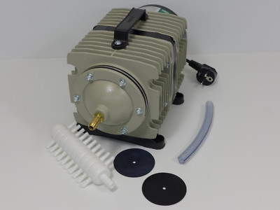 Sauerstoffpumpe Kompressor ACO-300A 14400 L/h Teichbelüfter Belüfter Kläranlage