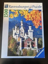 Ravensburger Neuschwanstein in Autumn Castle 1500 Germany Jigsaw Puzzle 163861