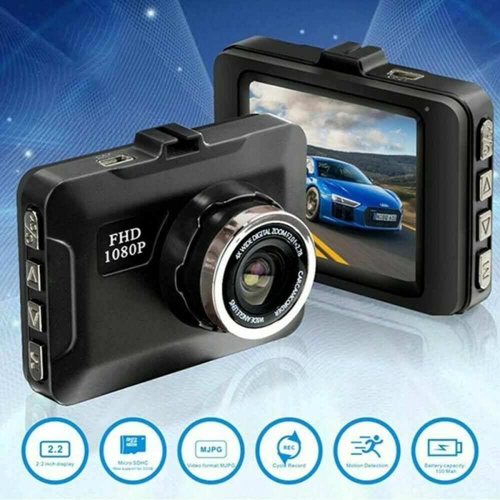 Immagine 01 - MINI TELECAMERA PER DVR AUTO FULL HD 1080P MONITOR 2.2 SD VIDEO CAMERA LE-884