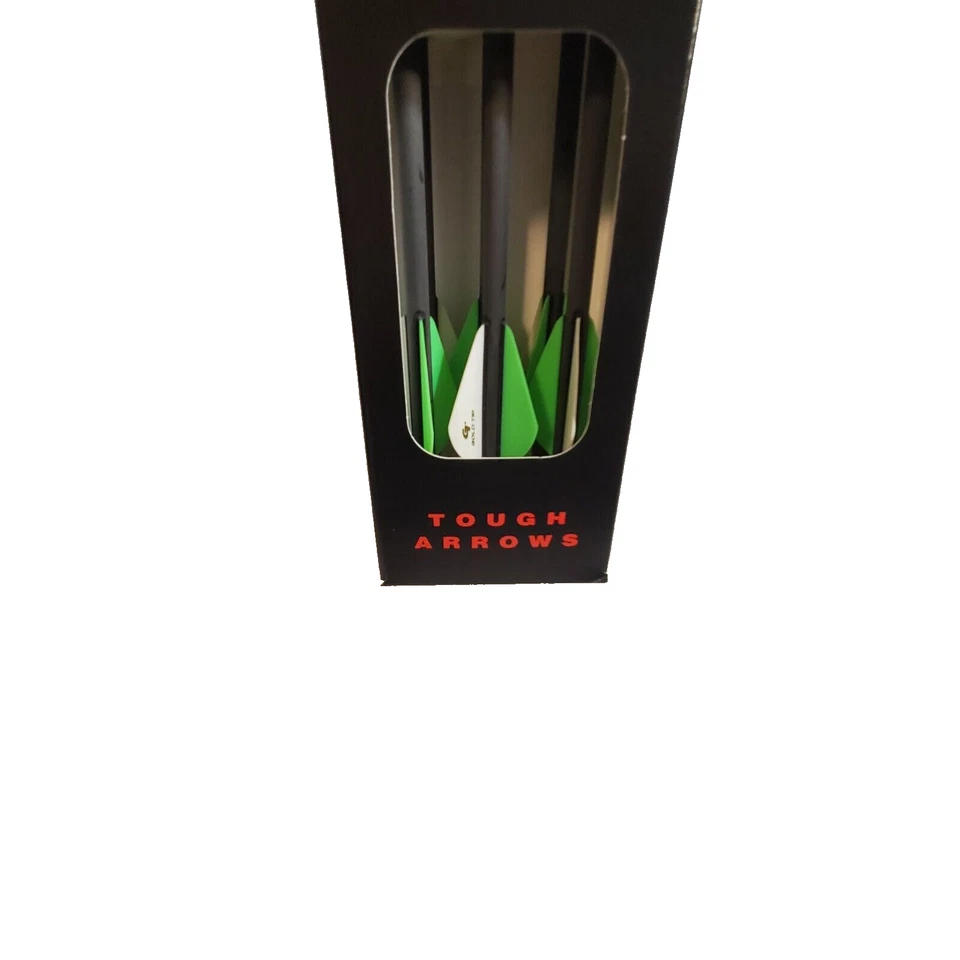 Gold Tip Arrows Hunter Black 500 1/2 Dozen 2″ Raptor Vanes #87651 - Image 2 of 4