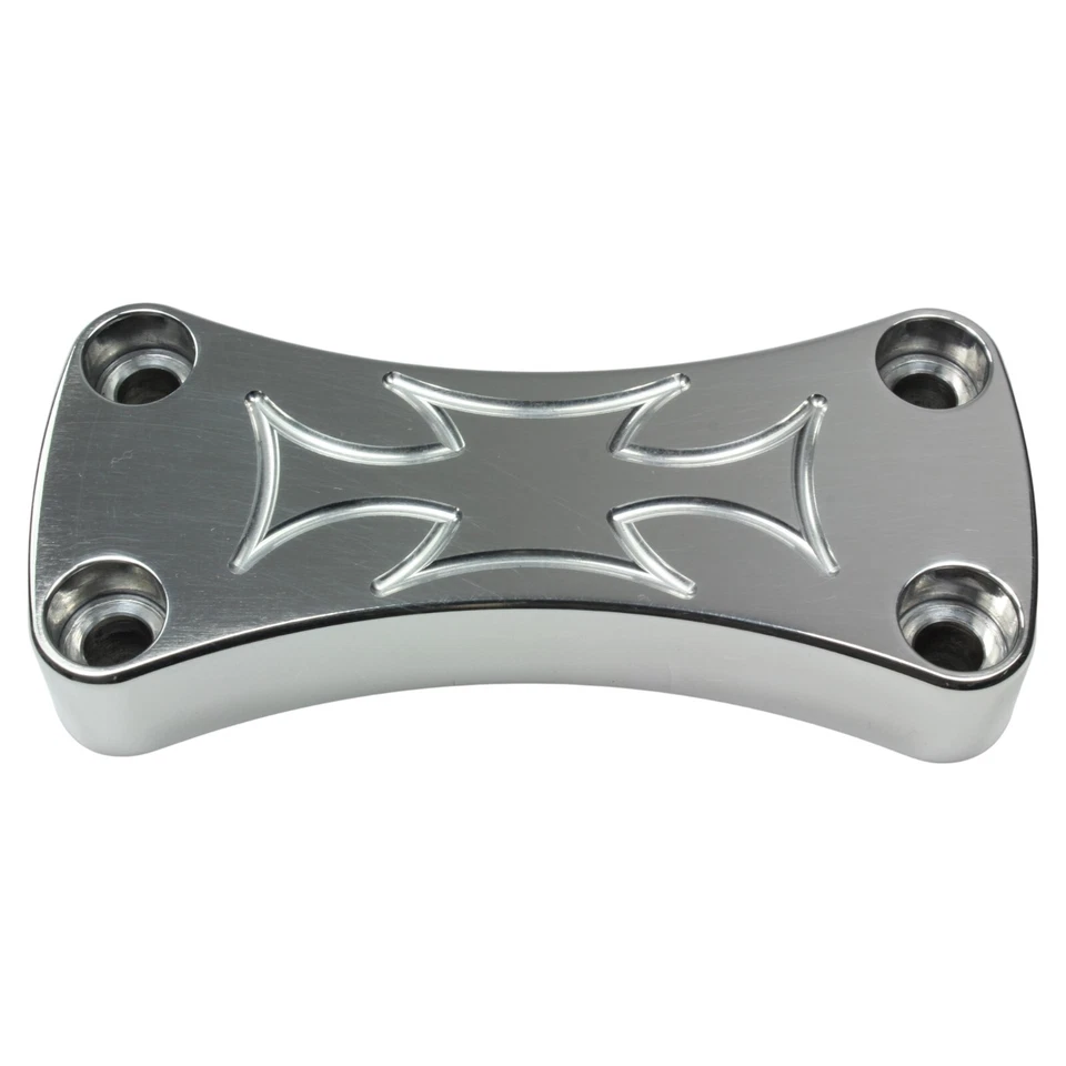 Riser-Abdeckung - C&C - Cross - Alu poliert - Suzuki VS 1400 Intruder - Bild 2 von 4