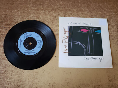 CLARE GROGAN AUTOGRAPHED 1980s VG++ Altered Images   See Those Eyes/HOW 45
