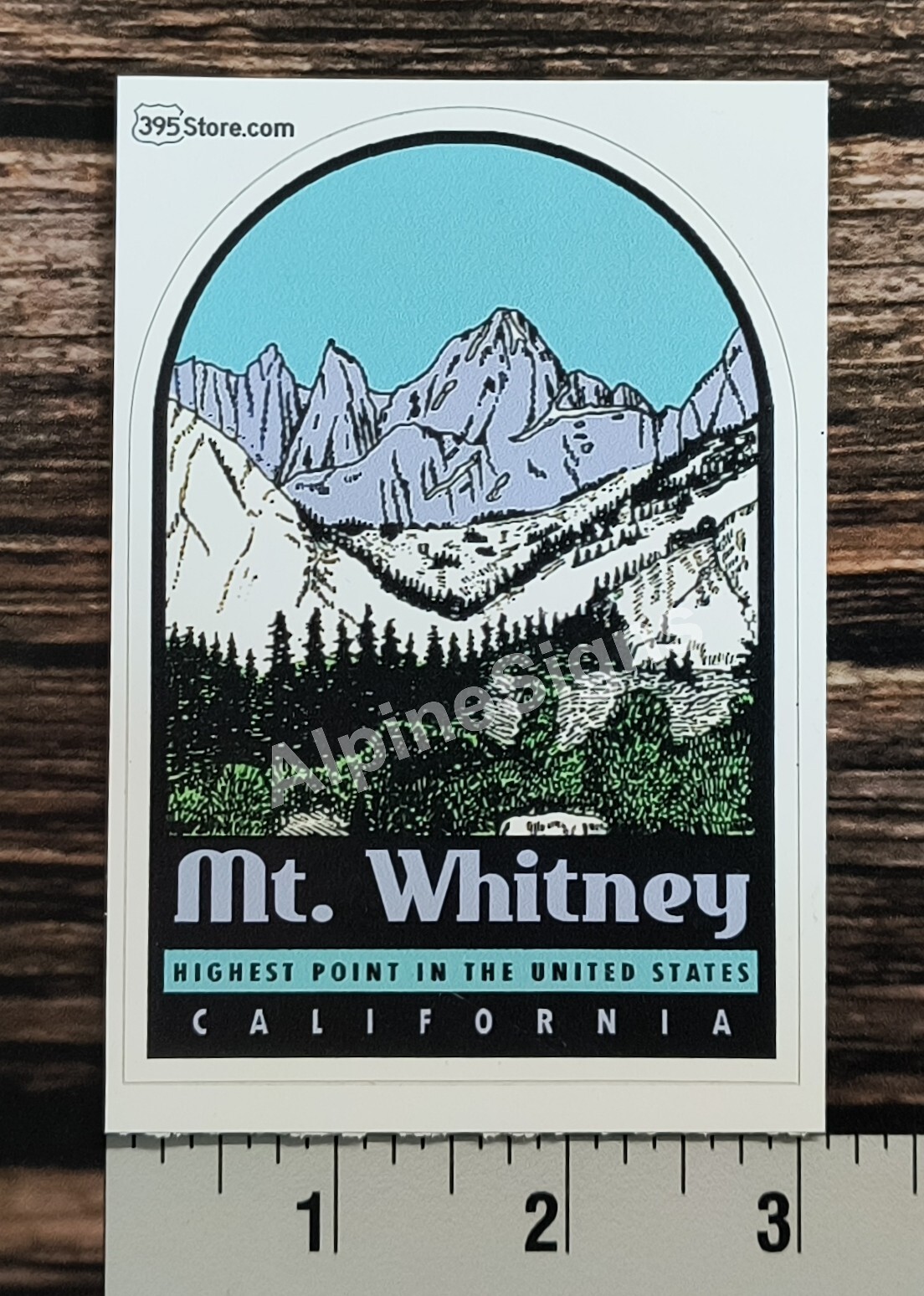 Pct Sticker Mt Whitney Retro Pacific Crest Trail PCT sticker decal 3