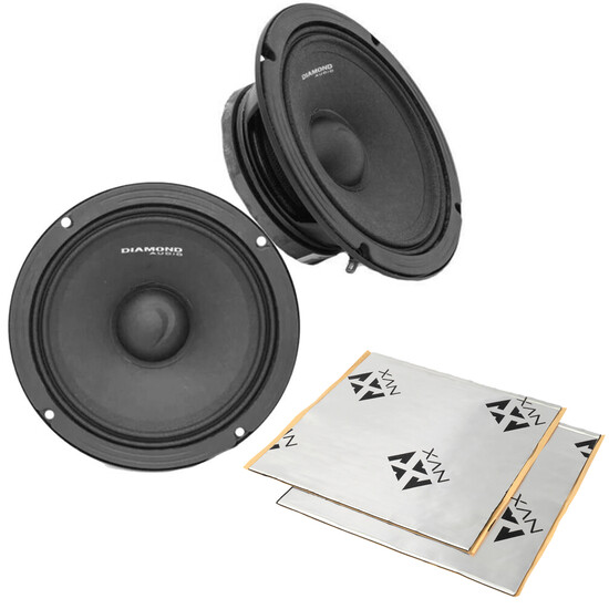 Diamond Audio MSPRO8 500 Вт RMS 8 коаксиальных динамиков с демпфированием звука 5169000₽