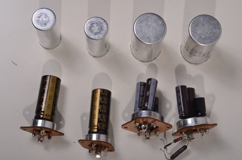 Drake R-4C Restoration upgrade kit repair recap capacitor