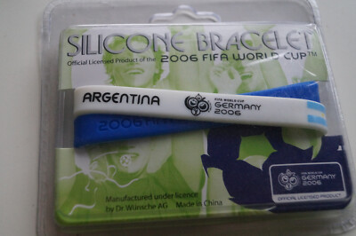 Fifa World Cup Germany Argentina Argentinen 2006 Armband Bracelet - NEW