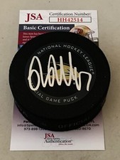 Rickard Rakell signed Anaheim Ducks Official Game Puck autographed JSA COA