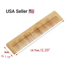 1PC Natural Wooden Comb Bamboo Hair Vent Brush Brushes Hair Care and Beauty SPA