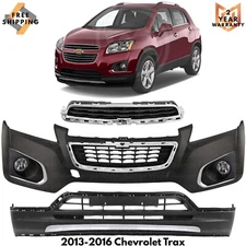 Front Bumper Cover Fascia & Grille Assembly For 2013-2016 Chevrolet Trax
