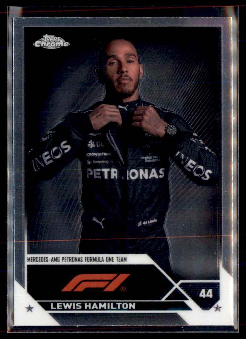 2023 Topps Chrome Formula 1 Lewis Hamilton Mercedes-AMG Petronas F1 #21