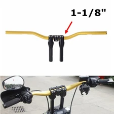 For Harley Softail Dyna Low Rider Fat Boy Sportster 1-1/8" Handlebar & Riser Kit