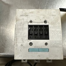 SIEMENS SIRIUS CONTACTOR 140 AMP 600V 3 PHASE 110-127V COIL MODEL: 3RT1054-6AF36