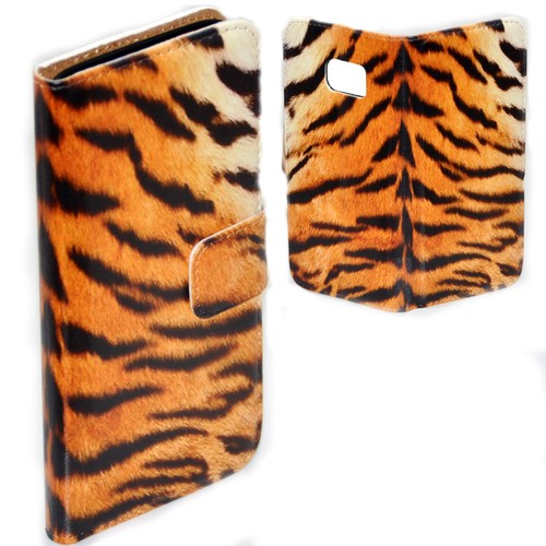 For Apple iPhone Series Case Animal Fur Skin Print Flip Wallet Phone Case Cover - Picture 4 of 5