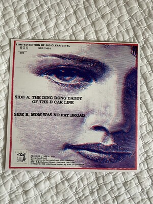 The Cherry Poppin Daddies Ding Dong Daddy 1992 Clear Vinyl 7