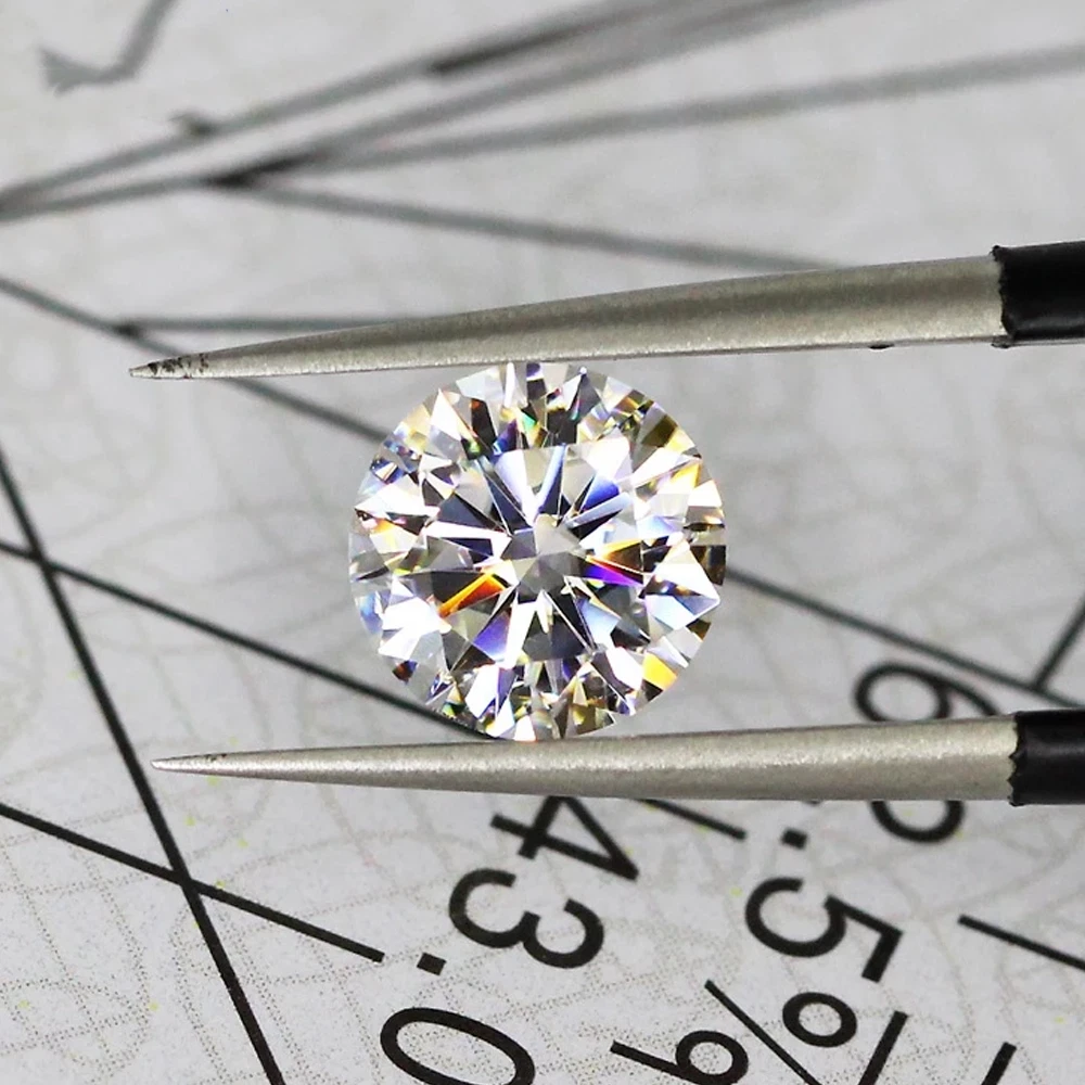 9.5 mm moissanite sale