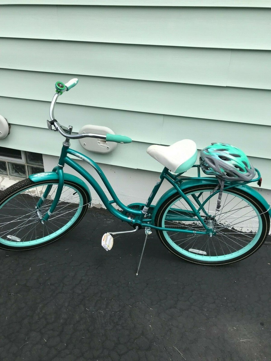 Cadre De Vélo Schwinn Sidewinder - 26 Pouces - Acier - Blanc Et Bleu Ciel - Occasion