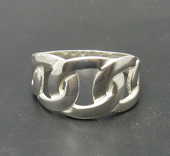 Freimaurer Ring Silber Echter 925 Sterling Silber Ring – Mäander-Design, Handgefertigt, Nickelfrei, Unisex Pandora Ringe