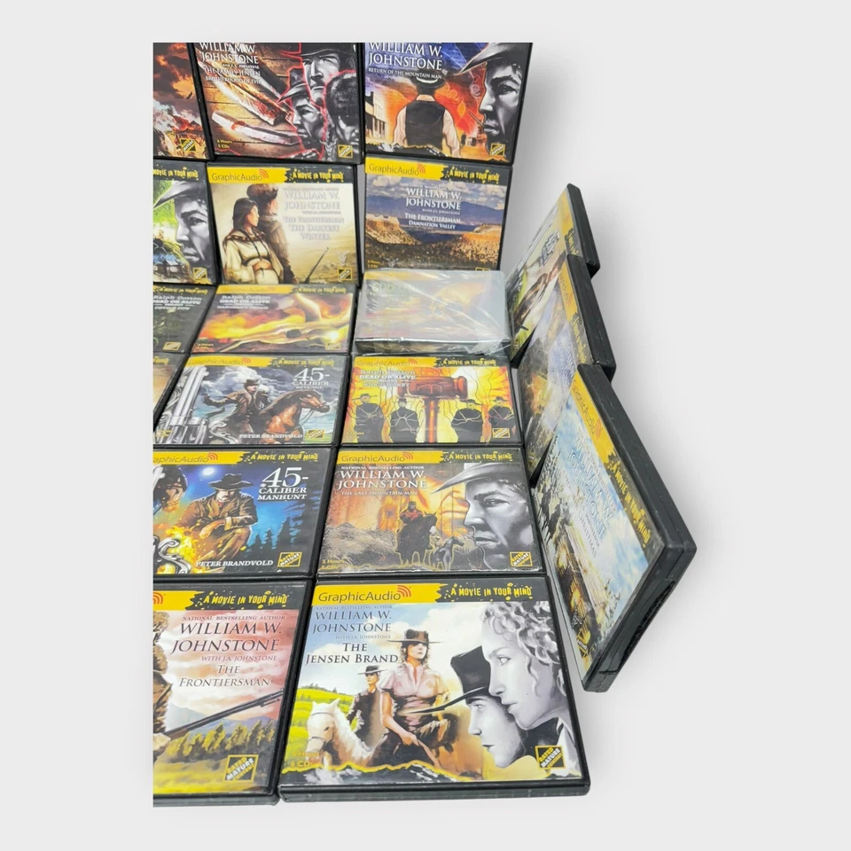 GraphicAudio Books LOT Of 22 - WESTERNS AND OTHERS - Imagem 4 de 4