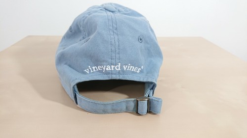 Vineyard Vines Cap Baby Blue Strap Adjustable Whale Logo Unisex - Bild 4 von 7