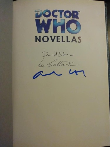 1st Ed #'d Lt. HARDCOVER Book - DOCTOR WHO - CITADEL OF DREAMS - Stone - 3 Autos - Picture 3 of 5