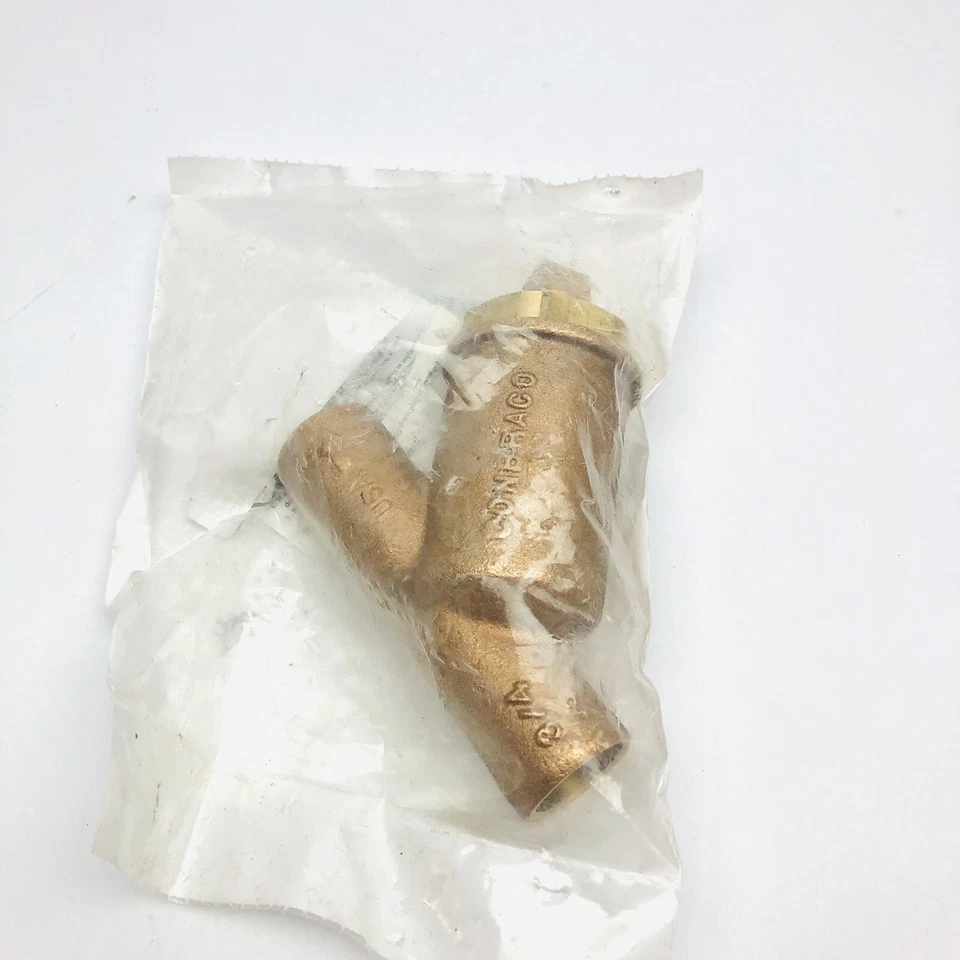 APOLLO 59-304-P2 Y COLADOR 3/4" BRONCE 20M 1/2" TAPA GRIFO CON TAPÓN TAPA SÓLIDA 3/4" Foto 2 de 3