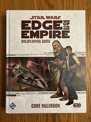 STAR WARS EDGE OF THE EMPIRE Roleplaying Game: Core Rulebook Fantasy Flight 2013