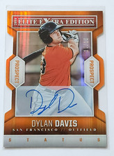 2014 DYLAN DAVIS AUTO ORANGE EDITION SAN FRANCISCO 10/10 PANINI #54