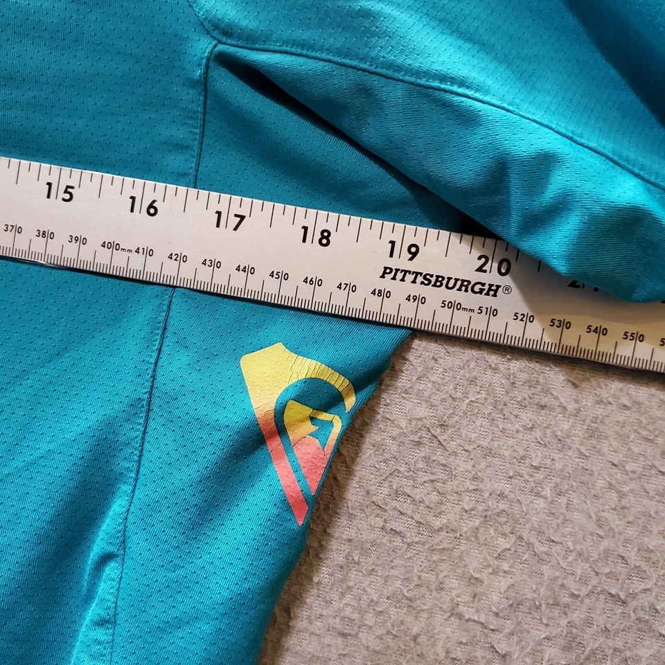 Top Roxy Junior Ropa Deportiva XL Azul Camisa Logo Malla Manga Larga Cuello Redondo Foto 4 de 4