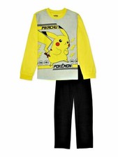 Pokemon child size 14-16 Xlarge Boy 2 Piece Sleepwear Pajamas Flannel New