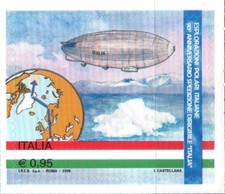 2018 Italia Repubblica 90° anniversario spedizione dirigibile ITALIA  MNH