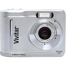 Vivitar ViviCam 3750 3.1 MP Digital Camera - Silver- BRAND NEW IN BOX-FREE SHIP
