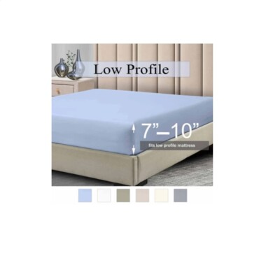 Fitted Sheets, 650TC with Pockets (7 