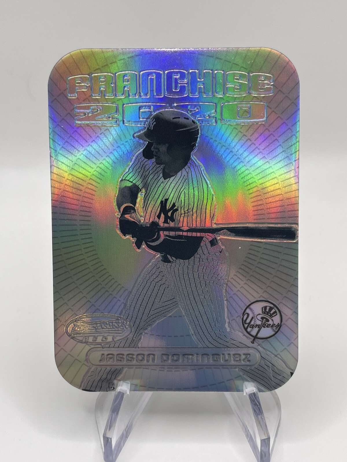 2020 Bowman Franchise 2020 Jasson Dominguez Die-Cut #FFDC-JDO Yankees