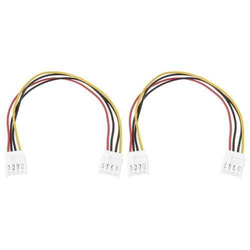 Be In Your Mind 2 Pcs 20cm Floppy Disk Drive Power Cable 4-Pin to 4-Pin Power Ca