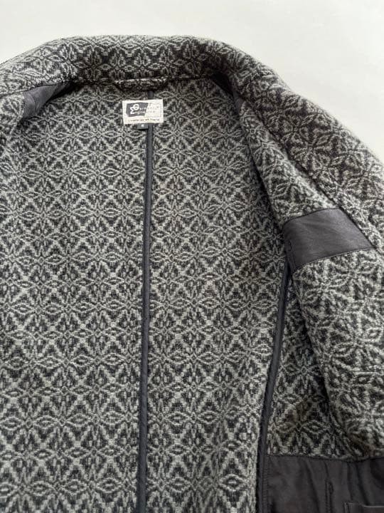 Engineered Garments Wool Nylon Patterned Jacket M… - image 5
