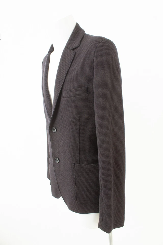 BOGGI MILANO 39 Herren-Sakko Stricksakko Strickblazer Gr.XL Mehrfarbig mit Wolle - Bild 3 von 4