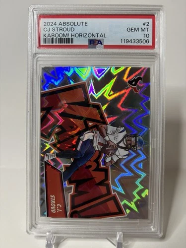 2024 PANINI ABSOLUTE KABOOM! HOR #2 CJ STROUD PSA 10
