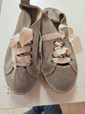 MANEBI HAMPTON PASTEL BEIGE SHOEs ESPADRILLES SNEAKERS SZ 39 = US SZ 9 $165
