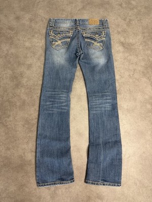 Y2K Vintage bootcut Flared Jeans Damen | Gr. S | Streetwear Japan Style 2000s