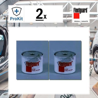 2x ORIGINAL  Fleetguard FF167 Kraftstofffilter, Spritfilter für Renault TRAFIC