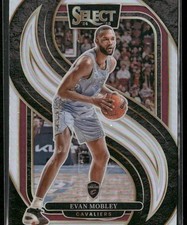 2024-25 Panini Select Silver Prizm SP #112 Evan Mobley Cleveland Cavaliers