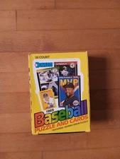 1989 Donruss Baseball Cards Full Box~36 Sealed Wax Packs