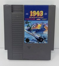 1943: The Battle of Midway (Nintendo NES, 1988) Authentic - Tested & Working!
