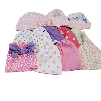 Baby Girl Hats, 0-6M
